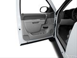  Inside of driver's side open door, window open photo